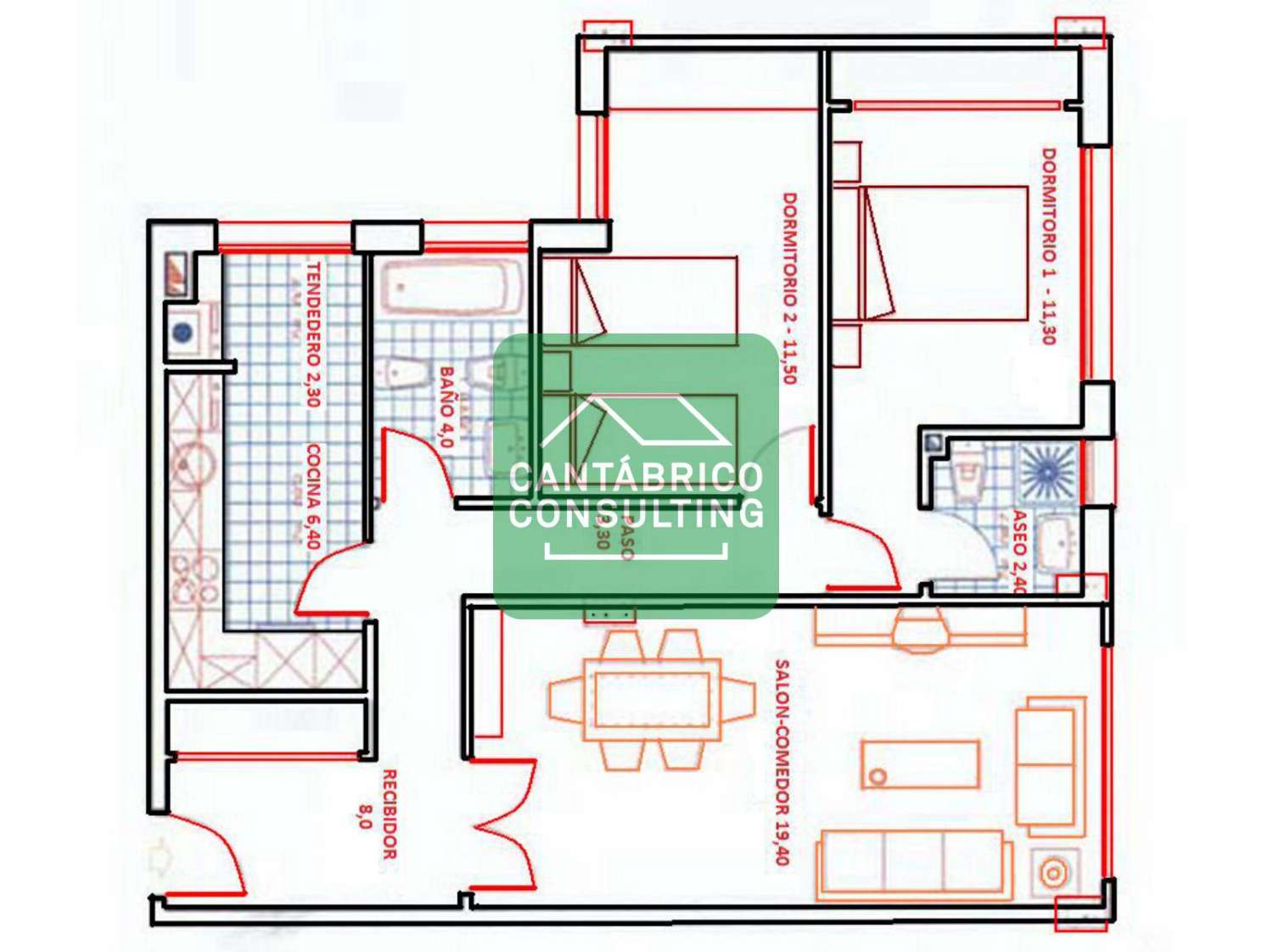 Appartement en vente à Ribadeo