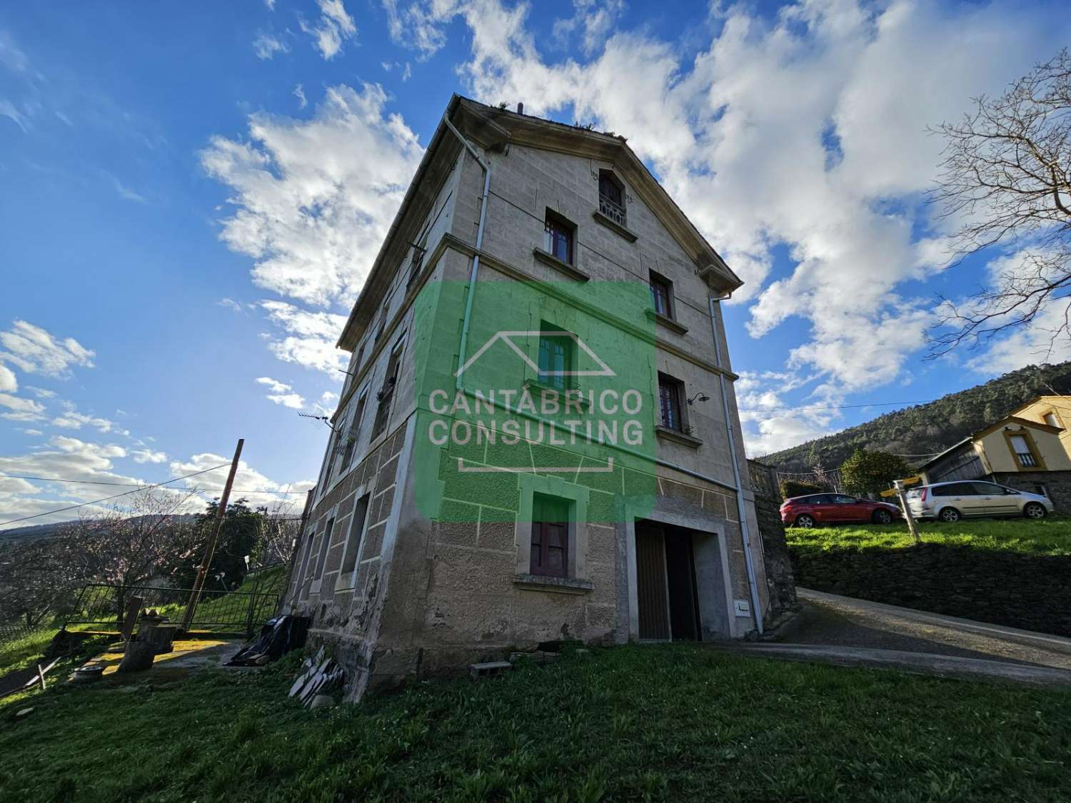 GRAN CASA  ESPECIAL ESTILO INDIANO CON VISTAS DE ENSUEÑO EN DOIRAS BOAL - ASTURIAS