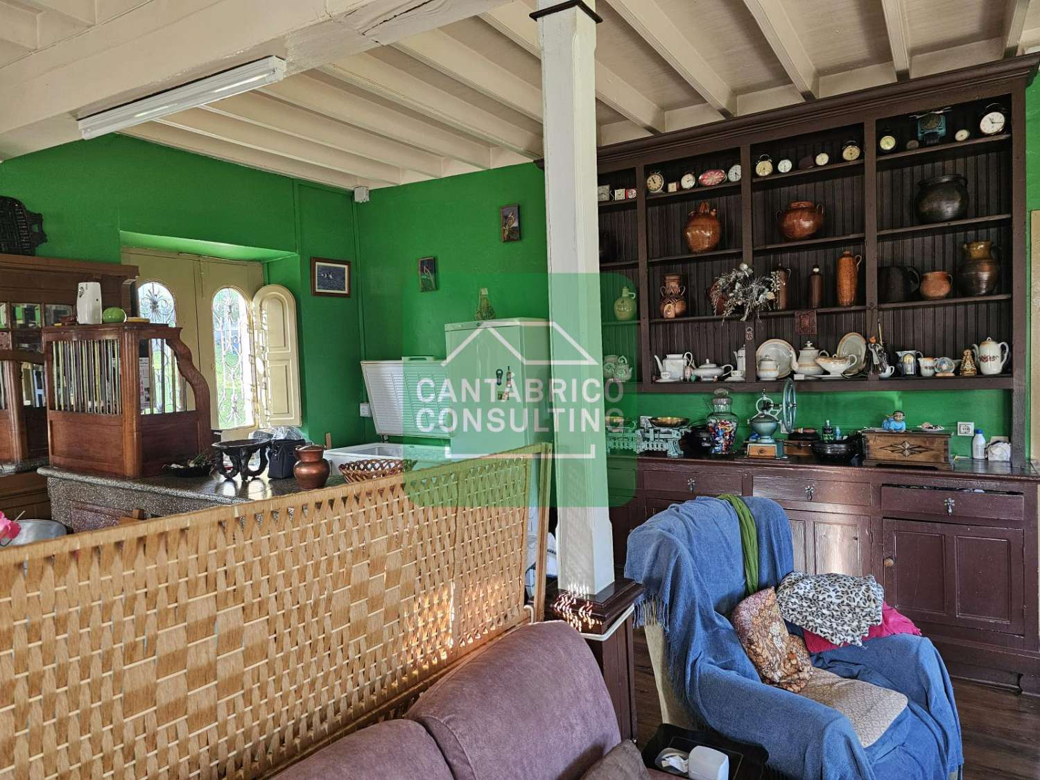 GRAN CASA  ESPECIAL ESTILO INDIANO CON VISTAS DE ENSUEÑO EN DOIRAS BOAL - ASTURIAS