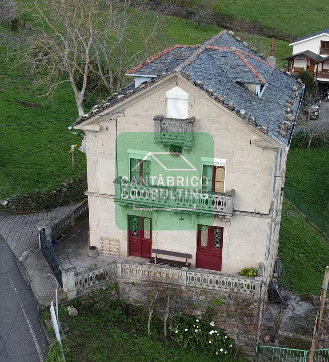 GRAN CASA  ESPECIAL ESTILO INDIANO CON VISTAS DE ENSUEÑO EN DOIRAS BOAL - ASTURIAS