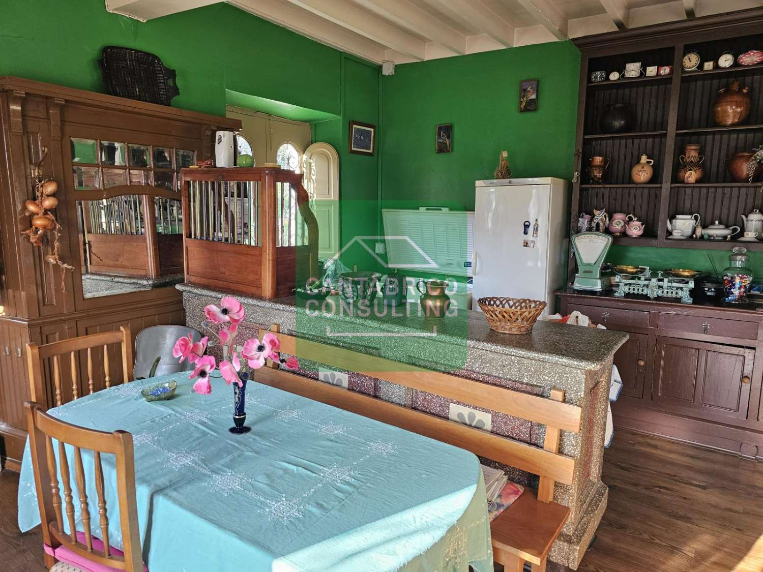 GRAN CASA  ESPECIAL ESTILO INDIANO CON VISTAS DE ENSUEÑO EN DOIRAS BOAL - ASTURIAS