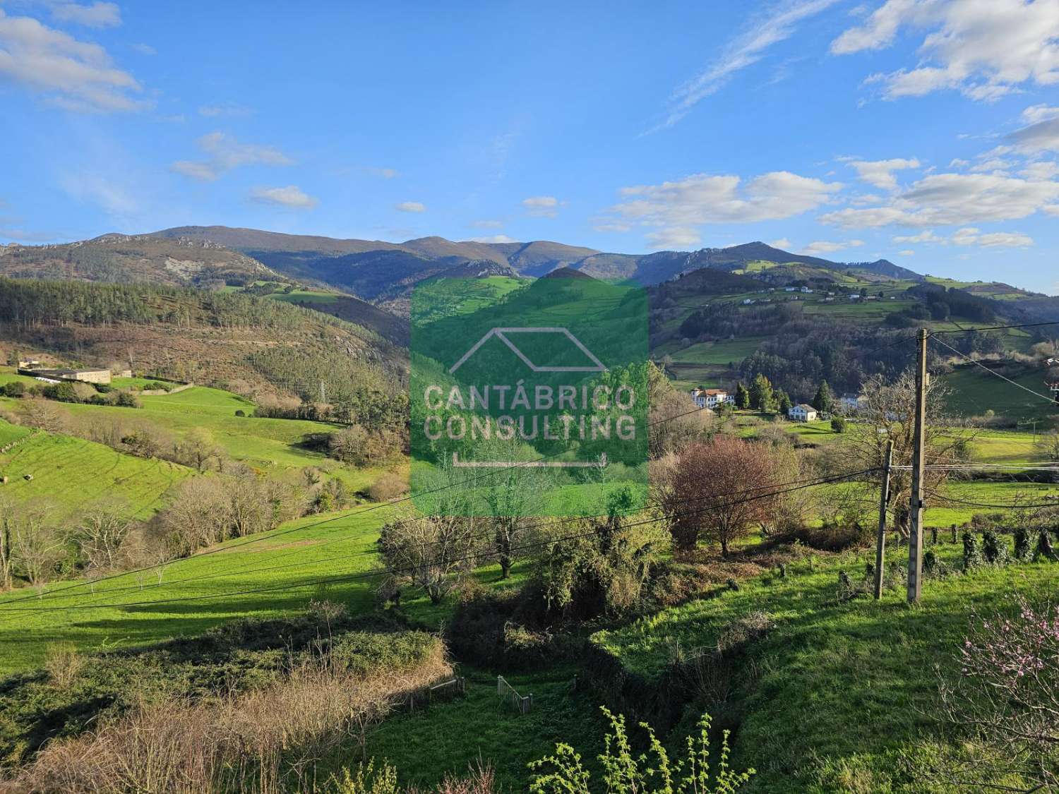 GRAN CASA  ESPECIAL ESTILO INDIANO CON VISTAS DE ENSUEÑO EN DOIRAS BOAL - ASTURIAS