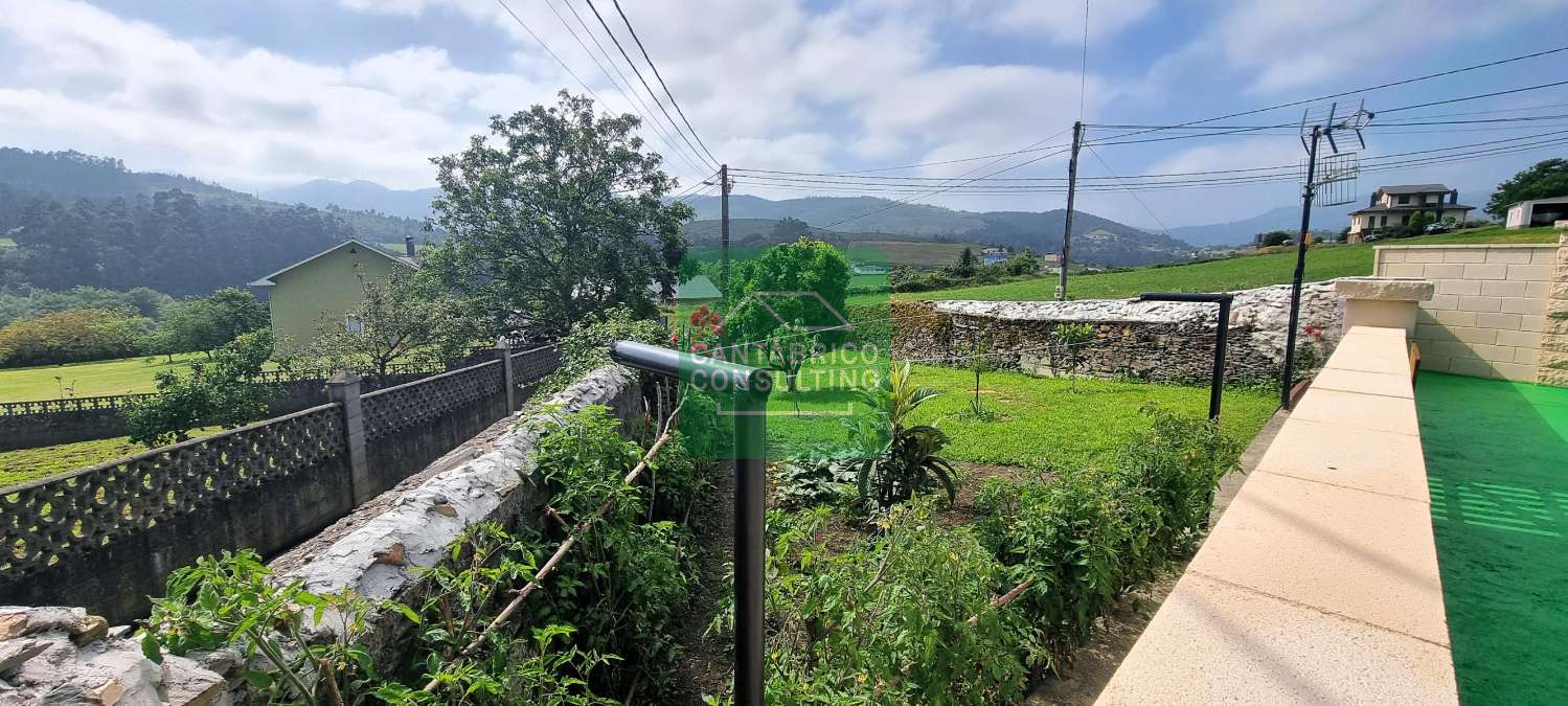 AL LADO DE NAVIA - ASTURIAS - PUEBLO DE ARMENTAL CASA AMUEBLADA CON FINCA CERRADA LISTA PARA ENTRAR A VIVIR Y CASA ADOSADA PARA AMPLIAR